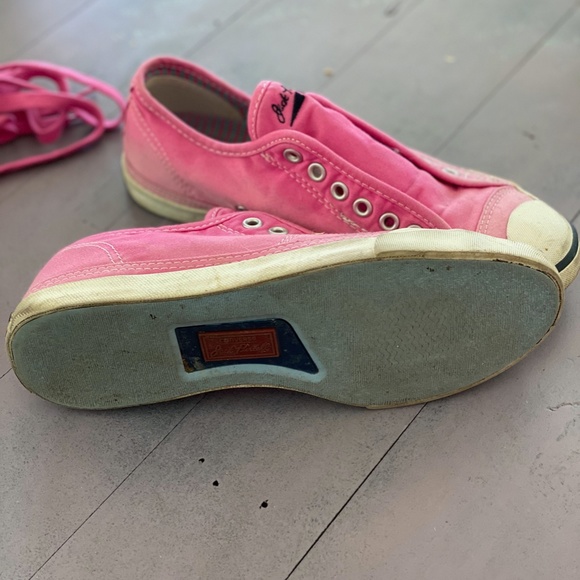 Jack Parcell pink canvas sneakers size 7 - Picture 6 of 9